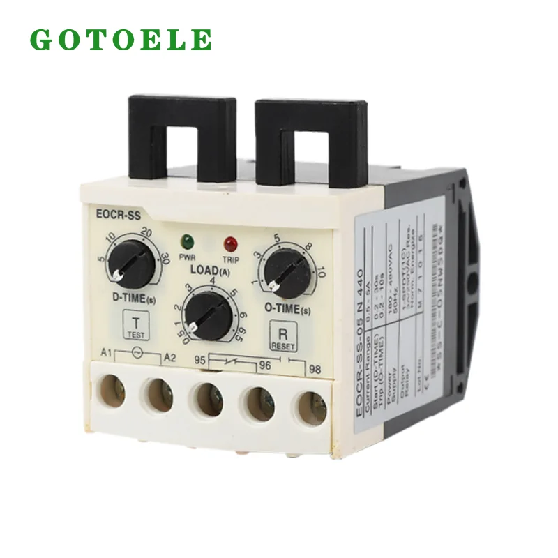 EOCR-SS elektronikus motorvédő relé