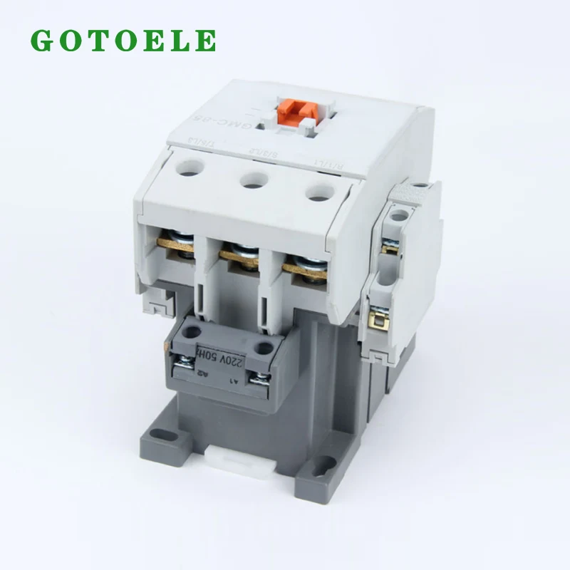 GMC-85 AC mágneses kontaktor 3P 135A 45KW 2NO+2NC