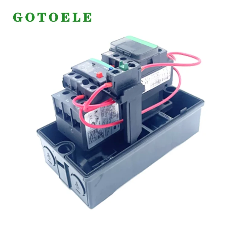 LE1-D09 Mágneses motorindító 4KW 5,5LE 20A 3P 1NO+1NC